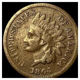 1864 Bronze Indian Head Cent HIGH GRADE