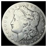 1891-CC Silver Morgan Dollar NICELY CIRCULATED