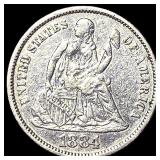 1884-O Silver Seated Liberty Dime HIGH GRADE