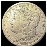 1887-O Silver Morgan Dollar LIGHTLY CIRCULATED