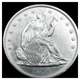 1861 Seated Liberty Half Dollar