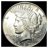 1922 Silver Peace Dollar UNCIRCULATED