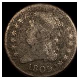 1809 Classic Head Half Cent NICELY CIRCULATED