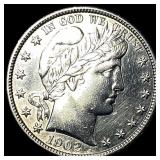 1902 Barber Half Dollar UNCIRCULATED