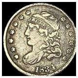 1834 Capped Bust Half Dime NEARLY  UNCIRCULATED