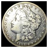 1895-O Silver Morgan Dollar LIGHTLY CIRCULATED