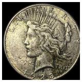 1923-S Silver Peace Dollar CLOSELY UNCIRCULATED