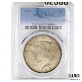 1926 Silver Peace Dollar PCGS MS64