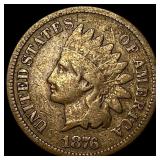 1876 Indian Head Cent HIGH GRADE