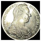 1780 Silver Maria Theresa Thaler GEM BU