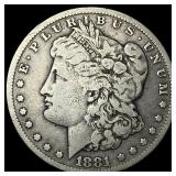 1881-CC Silver Morgan Dollar ABOUT UNCIRCULATED