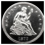 1879 Seated Liberty Quarter