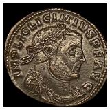 Roman Empire Licinius I 284-305 Bi Nummus UNCIRCU