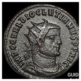 Roman Diocletian 284-305 AD BI Nummus CHOICE AU