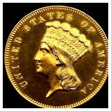 1872 $3 Gold Piece