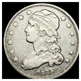 1835 Capped Bust Silver Quarter NEARLY  UNCIRCULA