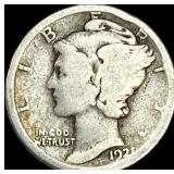 1921 Silver Mercury Dime NICELY CIRCULATED