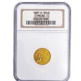1925-D $2.50 Gold Quarter Eagle NGC MS62