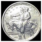 1925 Silver Stone Mountain Half Dollar HIGH GRADE