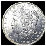 1883 Morgan Silver Dollar UNCIRCULATED