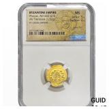 Byzantine Phocas, AD 602-610 Gold Tremissis 1.52G