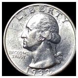 1932-S Silver Washington Quarter UNCIRCULATED