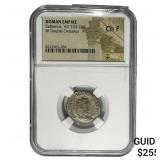 Roman Gallienus AD 253-268 BI Dbl-Denarius  Ch F