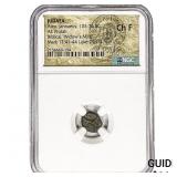 Judaea Alex Jannaeus 103-76 BC Bronze Prutah NGC