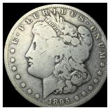 1895-S Silver Morgan Dollar NICELY CIRCULATED