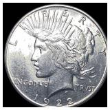 1922-S Silver Peace Dollar UNCIRCULATED