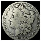 1892 Silver Morgan Dollar NICELY CIRCULATED