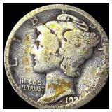 1923 Silver Mercury Dime NICELY CIRCULATED