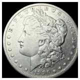 1886-O Silver Morgan Dollar NEARLY UNCIRCULATED