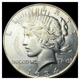 1934 Peace Silver Dollar CLOSELY UNCIRCULATED