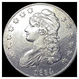 1834 Capped Bust Half Dollar CLOSELY UNCIRCULATED