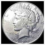 1927 Peace Silver Dollar CLOSELY UNCIRCULATED