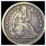 1840-O Silver Seated Liberty Dime LIGHTLY CIRCULAT