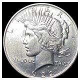 1922 Silver Peace Dollar UNCIRCULATED