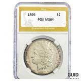 1899 Morgan Silver Dollar PGA MS64