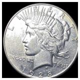1928-S Silver Peace Dollar UNCIRCULATED