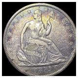 1859-S Silver Half Dollar NEARLY UNCIRCULATED