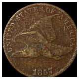 1857 Copper-Nickel Flying Eagle Cent HIGH GRADE
