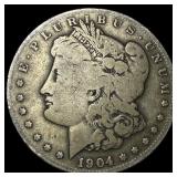1904-S Silver Morgan Dollar NICELY CIRCULATED