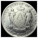 1920 Silver Half Dollar Maine Centennial NEARLY UN