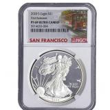 2020-S Silver Eagle NGC PF69 Ultra Cameo