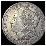 1904-S Silver Morgan Dollar CLOSELY UNCIRCULATED
