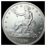 1876-S Silver Trade Dollar UNCIRCULATED