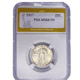 1917 Standing Liberty Quarter PGA MS66 FH