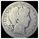 1896-O Silver Barber Half Dollar NICELY CIRCULATED