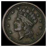 1864 Civil War Token - Union Forever CLOSELY UNCIR